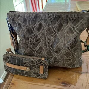 Consuela cross body and wallet set. Perfect condition and smoke free home.